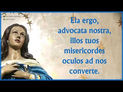 Salve Regina (Hail Holy Queen) with Lyrics