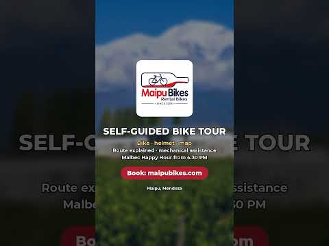 Mendoza, Argentina: How a Self-Guided Bike Tour Works 🚲 | Maipu Bikes