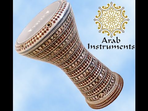 طبلة  Mother of Pearl  Doumbek For Sale -  Doumbek Belly Dance -  Gawharet El Fan Doumbek