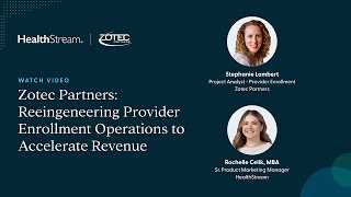 Zotec Partners: Reeingeneering Provider Enrollment Operations to Accelerate Revenue