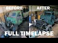 TIMELAPSE - Gaz 93B Full Restoration in 20 MINUTES | Газ 93Б Полная Реставрация за 20 МИНУТ