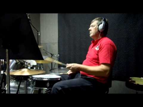 Barry Wayne on drums!  ToneSlinger Recording Studio
