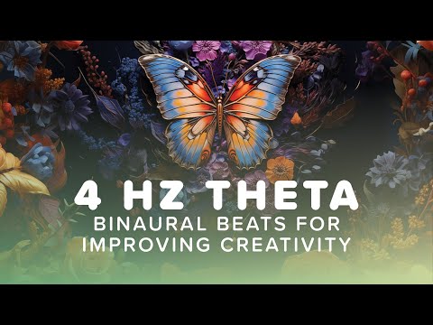 Improving Creativity | 4 Hz Theta | Butterfly Spirit Animal