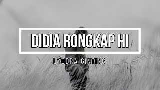 Download lagu Didia Rongkap Hi - Lyodra Ginting | Lirik dan Terjemahannya mp3