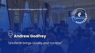 Andrew Godfrey - 19th Lexunion Annual Congress in Köln 2022