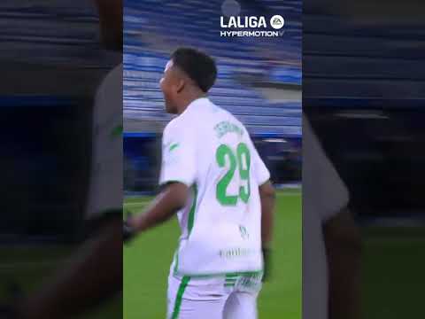 💚 Don Jeremy Luis Nazário Arévalo #MirandésRacing #LaLigaHighlights