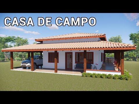 Casa com Varanda e 3 Quartos | P10