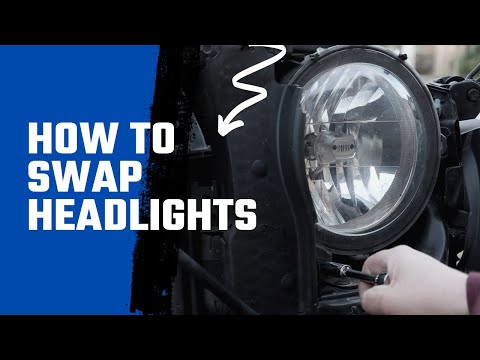 Jeep Wrangler JL OEM Led Headlight Swap