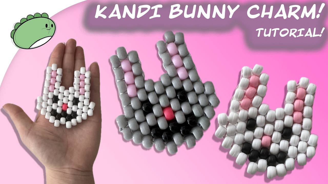 Kandi Bunny Charm Tutorial!