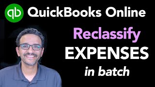 QuickBooks Online: How to re-classify transactions (multiple ways)