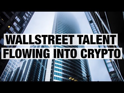 Wallstreet Talent Flowing Into Crypto