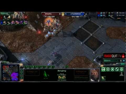 WhiteRa(P) v Dimaga(Z) - G2 - Antiga Shipyard - SC2Saga.com Showmatch