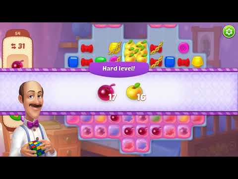 Homescapes Level 54 Walkthrough