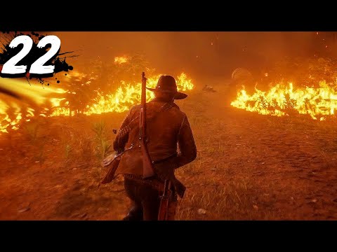 BURNING DOWN EVERYTHING! - Red Dead Redemption 2 - Part 22