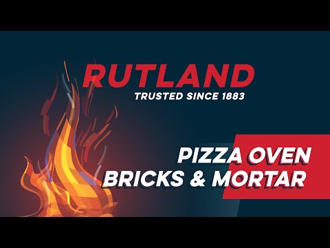 RUTLAND's Pizza Oven Fire Bricks and Mortar Kit