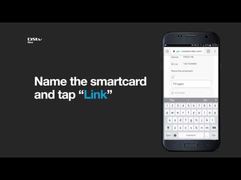 How to link your smartcard to DStv
