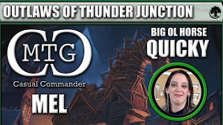 Thunder Junction pack with Mel - MTG Casual Commander #mtg #packopening #thunderjunction #mel #pack