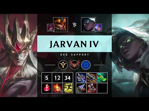 Jarvan IV Support vs Senna - EUW Grandmaster Patch 25.18