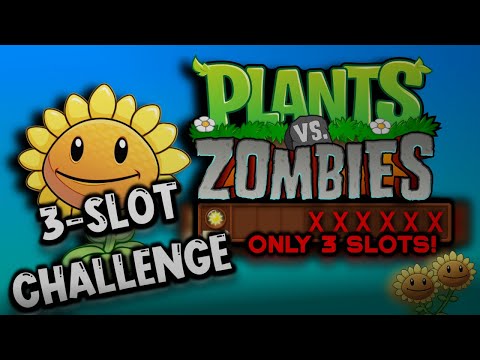 Can you beat Plants vs Zombies with ONLY 3 Plant-Slots? | Part 1.
