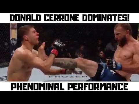 DONALD CERRONE DOMINATES AL IAQUINTA - FULL FIGHT REACTION - UFC OTTAWA ESPN+ 9 RECAP