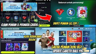 NEW REDEEM CODE TOMORROW CLAIM 115 PLAYERS FREE UPDATE BALE 115 & FC MOBILE FROZEN CHALLENGE