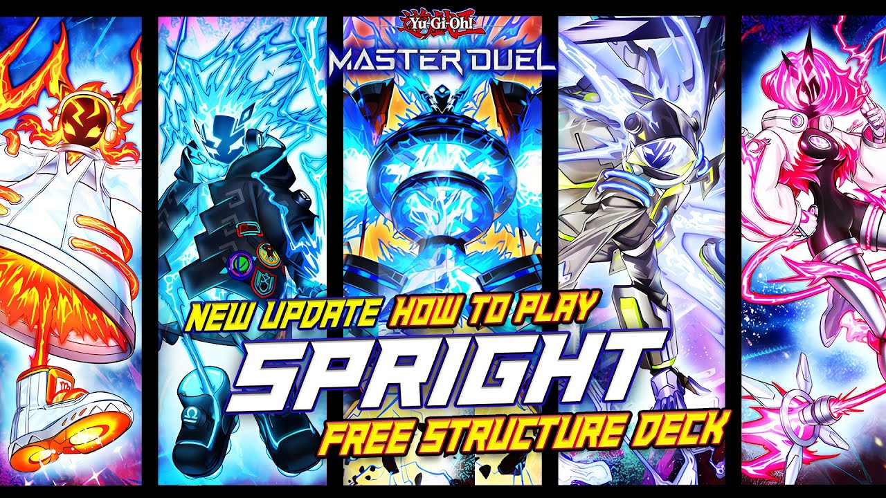 MASTER DUEL - HOW TO PLAY! SPRIGHT ft. FIENDSMITH DECK WITH FREE STRUCTURE DECK