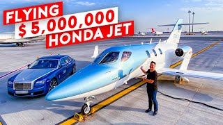 Flying the $5 Million Honda Jet – The Cheapest Private Jet?
