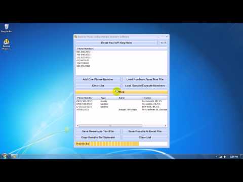 Reverse Phone Lookup Multiple Numbers Software