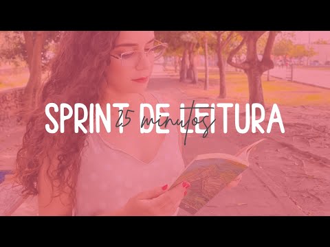 ? SPRINT DE LEITURA em tempo real com música relaxante ? read with me ? | Aléxia Polastri