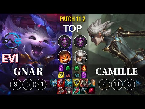 DFM Evi Gnar vs Camille Top - KR Patch 11.2