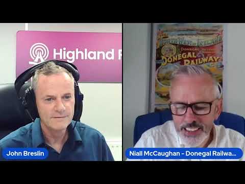ATNW - August 24 Interview with Niall McCaughan, Manager of Donegal Railway Heritage Centre