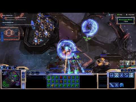 StarCraft 2 Wings of Liberty - In Utter Darkness Protoss Mission 4 [Brutal Walkthrough]
