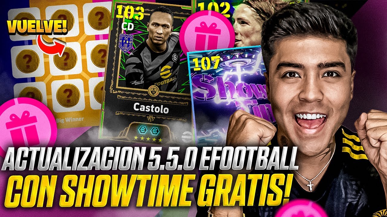 SORPRESA!🎁Otra ACTUALIZACION EFOOTBALL🚨v5.5.0 CON MUNDIAL Y LIGA MASTER VUELVE!👔✅