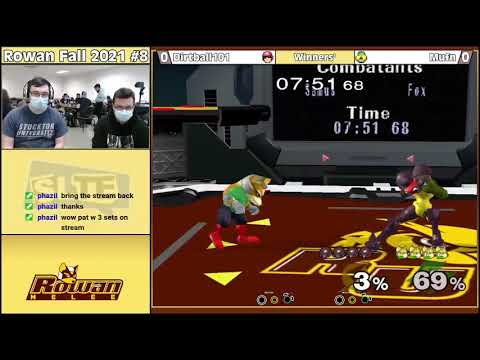 Rowan Fall 2021 #8: Dirtball101 (Samus) Vs. Mufn (Fox) - LR2