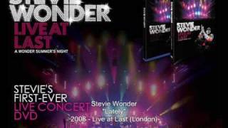 Stevie Wonder - Lately (Live At Last)