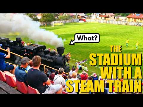The Football Team With A Steam Railway Running Through Their Ground