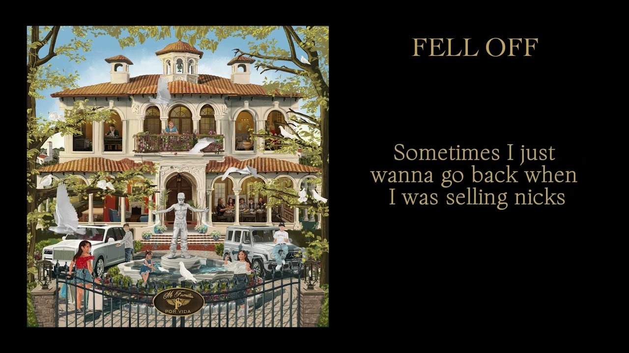 MoneySign Suede - Fell Off [lyric video]