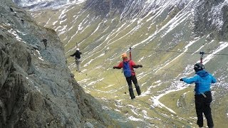 preview picture of video 'Via Ferrata in the Lake District - March 2013 - 8th Day Adventure'
