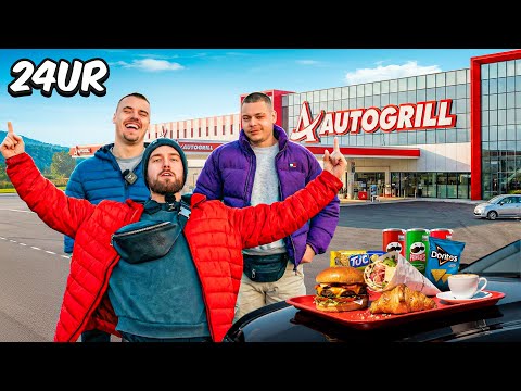 24UR JEMO HRANO IZ BENCINSKIH ČRPALK *Porabili 500€*