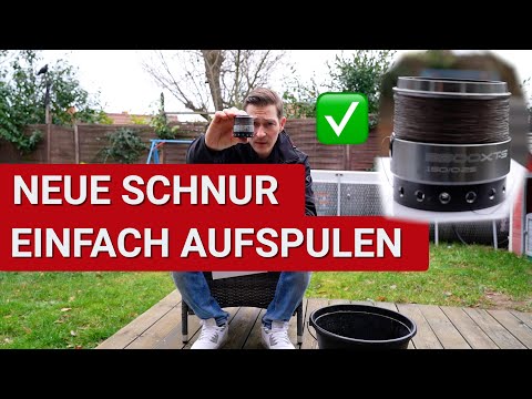 WIE SPULE ICH GEFLOCHTENE SCHNUR AUF? SUPER TRICK ✅