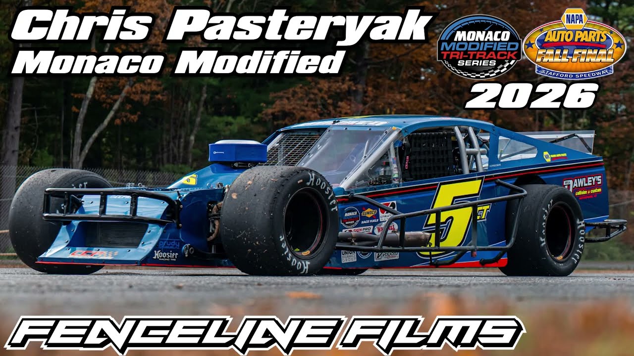 Chris Pasteryak Monaco Tri Track Modified Napa Auto Parts Fall Final Stafford Speedway 2026