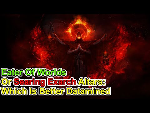 POE 3.20 - Eater Altars And Their Divine Orb Drops Might Be A Trap - Path of Exile -Exarch Is Better