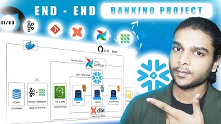 End-to-End Banking Data Engineering Project | Snowflake + DBT + Airflow