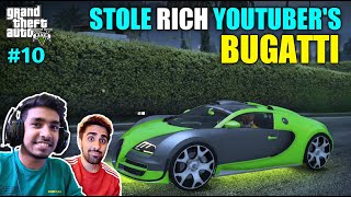 I STOLE RICH YOUTUBERS CAR  GTA V GAMEPLAY #10