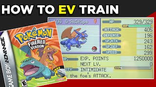 How to EV Train Pokemon in Fire Red and Leaf Green