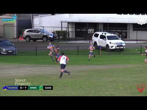 2019 NHRU Premier 3 Round 14 Highlights   Hamilton Hawks vs Merewether Carlton