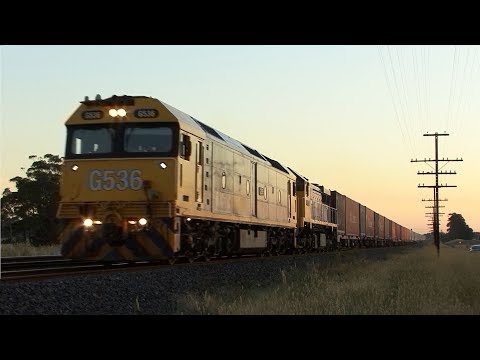 A Summer Evening at Donnybrook: Australian Trains