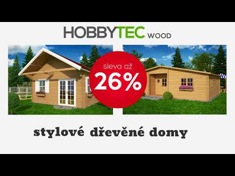 Stylové dřevěné domy - sleva 26%