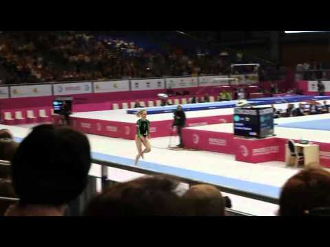 Sandra Raluca IZBASA ROU, Vault Final, European Gymnastics Championships 2012 (2)