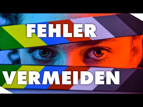 Filmen lernen und Fehler die jeder Filmemacher macht vermeiden! Fehler die jeder Filmanfänger macht!